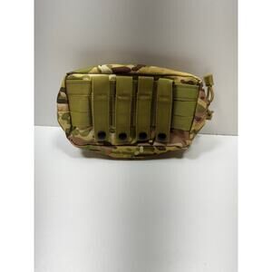 Tactical Utility Molle Pouch 9X5 Camouflage Zipper Closure Multi Purpose